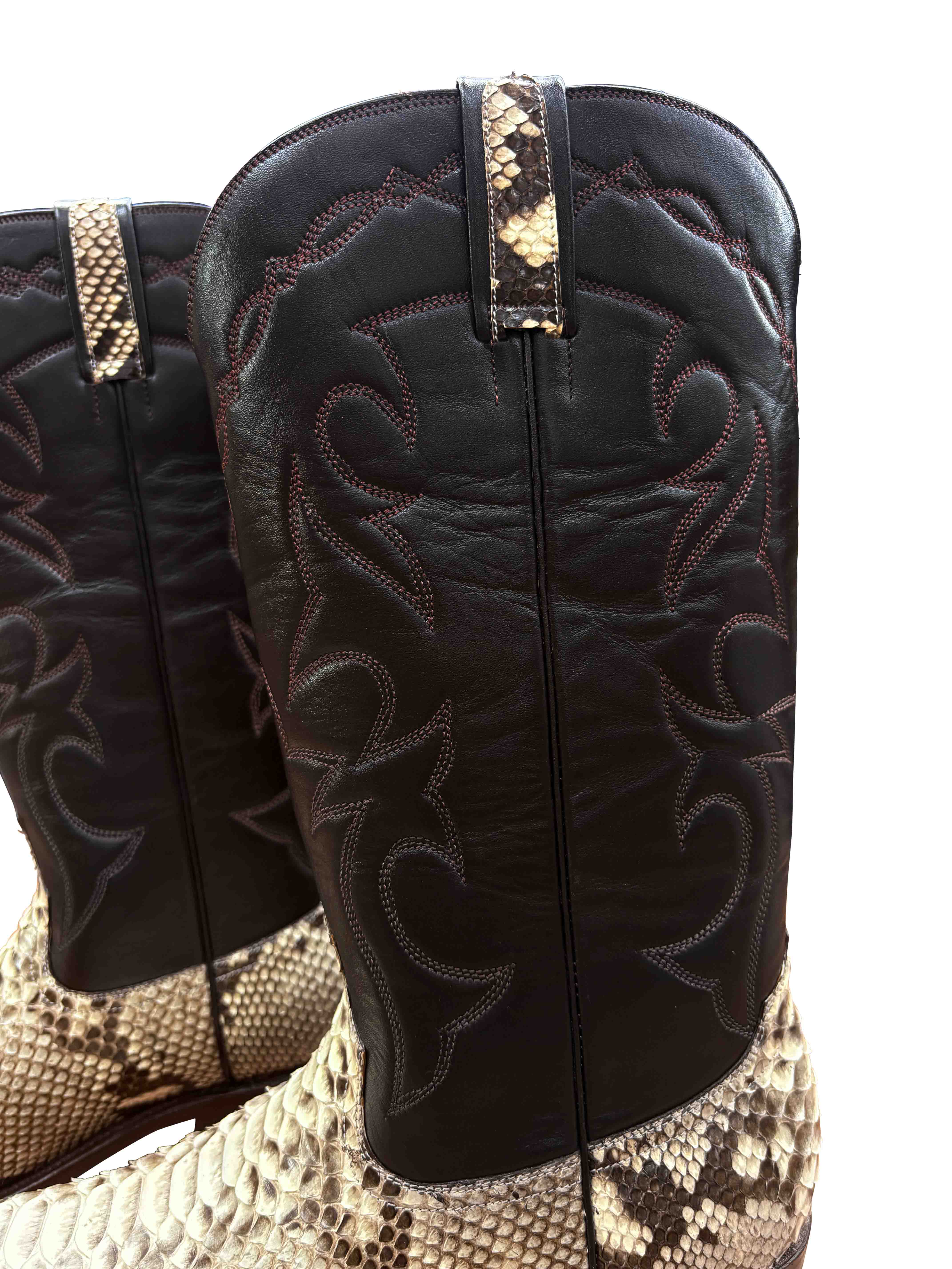Snake Skin Boots